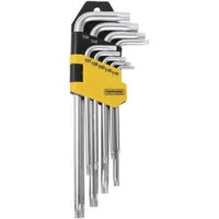 Set de unelte de mână Topmaster TM-390122 9 коротких ключей Torx:TR10-TR50