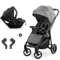 Сărucior pentru copii Hauck Shop N Care Travel Set Grey