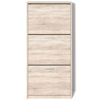 Raft pentru încălțăminte Fabrik Home Тумба для обуви 3 дверцы /600 дуб сонома