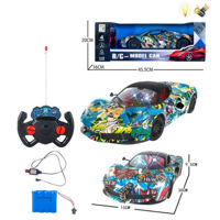 Радиоуправляемая игрушка ToyMall 004830 Mașină 1:10 cu acumulator și lumină