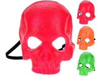 Masca Halloween Craniu, 3 culori,plastic
