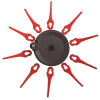 Fir pentru trimmere Raider 110253 Set disc și 10 lame plastic pentru trimmer iarbă RD-GTL22