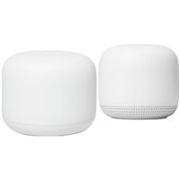 Wi-Fi роутер Google Nest WiFi Router and Point (2 pack) White