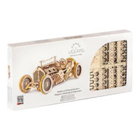 Puzzle Ugears Masina de curse U-9, cod 42347