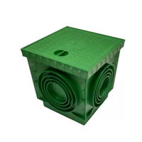 Аксессуар для дома Hydro S Cămin de vizitare pluvial cu capac TOP - VERDE, DN 50/110, A15