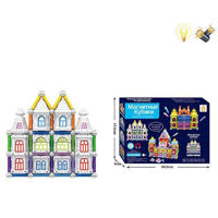 Конструктор ToyMall 004174 magnetic cu lumina 68 buc