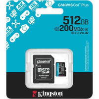 Флеш карта памяти SD Kingston SDCG4/512GB, microSD Class10 A2 UHS-I U3 (V30)