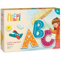 Настольная игра As Kids 1029-64533 Alfabetul cu magneti Happy Hobby RO, cod 1021D