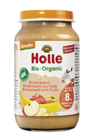 Пюре Holle с мюсли и фруктами (8 месяцев+) Bio Organic 220г