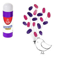 Набор для творчества BuBu PAR021 Vopsea violetă pentru pictură cu degetele, 250 ml