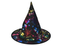Шляпа ведьмы Halloween 29X24cm полиэстер
