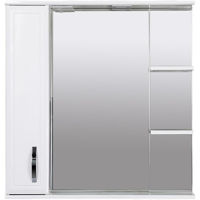 Oglindă baie Bayro Allure 800x750 левый белый мат