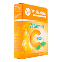 Wellvalens Vitamin C 500mg tab. N30