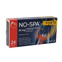 cumpără No spa Forte 80mg comp.film. N24 în Chișinău