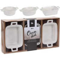 Set veselă Excellent Houseware 03310 Набор формы под горячие блюда 3ед 29x15cm