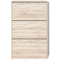 Raft pentru încălțăminte Fabrik Home Тумба для обуви 3 дверцы /800 дуб сонома