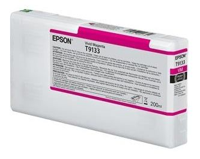 Ink Cartridge Epson T9133, Vivid Magenta, 200ml, C13T913300