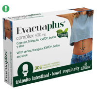 (Blister) Evacuaplus® (Kiwi) 400 mg. VEGETABLE 30 CAPSULES.