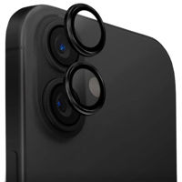 Стекло защитное для смартфона UNIQ Optix Aluminium Camera Lens Protector for iPhone 16/16 Plus, Black