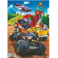 Головоломка Dodo 200524 Puzzle Mașini de salvare, seria Paw Patrol, 48el
