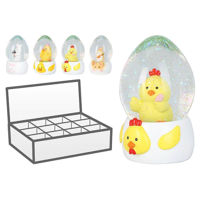 Декор Promstore 54848 Яйцо сувенирное с фигуркой 10см, в ассортименте