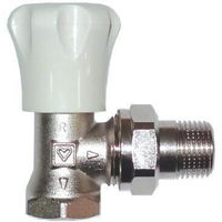 Запорная арматура HERZ Угловой радиаторный клапан с прокладкой, поток 1/2" (89137)