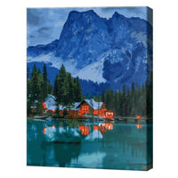 Картина по номерам Art Gallery GX39370 Casuta in munți 40x50cm