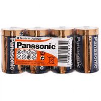 D size  Panasonic "ALKALINE Power" 1.5V, Alkaline, Shrink*4, LR20REB/4P