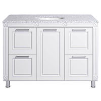 Dulap pentru lavoar miscellaneous NAPOLEON 120 (GR 120) Alb-Argint New