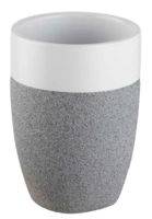 Стакан для зубных щёток Bisk 06311 STONE gri. (ceramica)