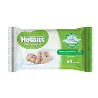 Huggies Servețele umede Baby Ultra Comfort Normal N64x2