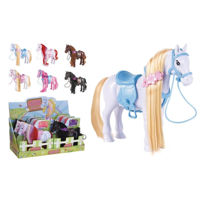 Игрушка Promstore 52507 Лошадь с гривой и гребнем 16X5X14 см