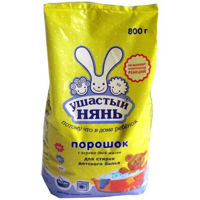 Ушастый Нянь стиральный порошок универсальный, 800 г