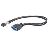 Cable, CC-U3U2-01, USB 2 to USB 3 internal header cable, Cablexpert
