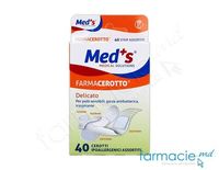 Emplastru Farmacerotto N40 bactericid,assorti,mediu,netesut Med'S (TVA 20%)
