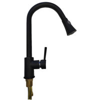 Смеситель кухонный Backer Daru Granit Black