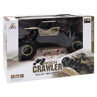 Радиоуправляемая игрушка New World 6141 Гусеничный автомобиль Rock Crawler Car с т/с, 1:16, золотой, 137670