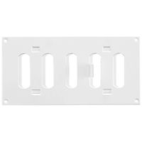 Вентилятор вытяжной Europlast MR2010R Grila ventilare metal, reglabila, 200x100mm (alba)
