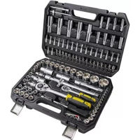 Набор ручных инструментов Topmaster TM-339206 биты/головки ¼ si ½ CR-V First generation.108шт.