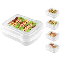 Контейнер для хранения пищи Бытпласт 45604 Lunch-box Phibo 17x13x4cm