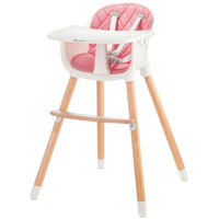 Стульчик для кормления KinderKraft Sienna KKKSIENPNK0000 розовый