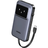 Аккумулятор внешний USB (Powerbank) Ugreen 35603B Uno Series 10000mAh, Space Gray