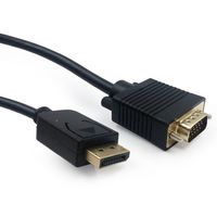 Cable  DP to VGA 5.0m  Cablexpert, CCP-DPM-VGAM-5M
