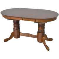 Стол Evelin di Costacurta HV-31N Burnish oak 1300-2020x800x740, раскладной