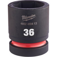 Набор головок, бит, насадок Milwaukee 4932480413 tubulara de impact, scurta, cu patrat de 1", 36mm