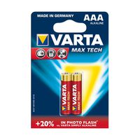 Батарейки Varta AAA Max Tech 2 pcs/blist Alkaline, 04703 101 412