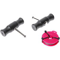 Набор ручных инструментов JTC JTC-2522 Струна с держателями для срезания уплотнителей, 1,8 м