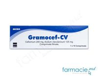Gramocef-CV comp. film.200 mg + 125 mg N10