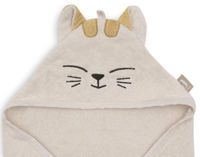 Аксессуар для купания Jollein 534-514-68134 Prosop cu gluga Terry Charlie Cat, 75x75cm