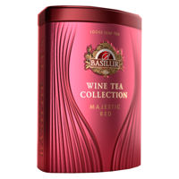 Basilur Wine Tea MAJESTIC RED, Черный чай, 75г